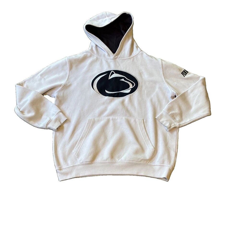 Colosseum Penn State Nittany Lions Big Logo Pullover Hoodie Size Youth Large